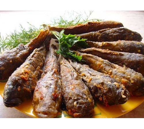 Бычок черноморский отборный, бычки ("кнут", +-15шт шт/кг)