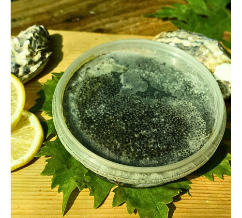 Ікра чорна осетра з Вилкове, Преміум, натуральна, 300 грам