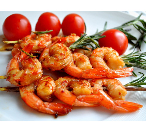 Креветки тигрові (ваннамей) 16/20 с/м, б/г, (ціна за 1кг)