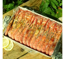 Креветки лангустины с головой, размер L2, 20-30шт/кг. (упаковка 2кг, цена за 1кг)