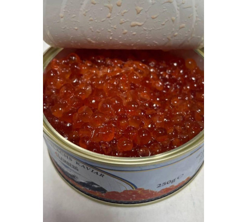 Ікра червона кижуча ТМ Лемберг з/б, 250 грам