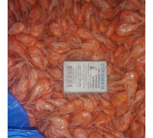 Креветки черноморские оптом 2-3 см (упаковка 6кг)