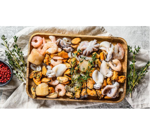 Морской коктейль, глазурь 20%