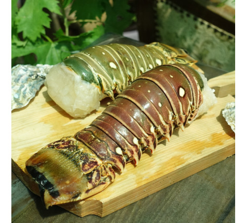 Хвости карибського лобстера (Омара, лангуста), 400-450 грам/шт, свіжоморожені (1кг)