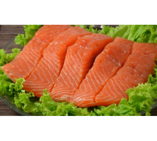 Семга тушка, лосось с/м 4-5-6кг (цена за 1кг), шоковая заморозка, Элитная