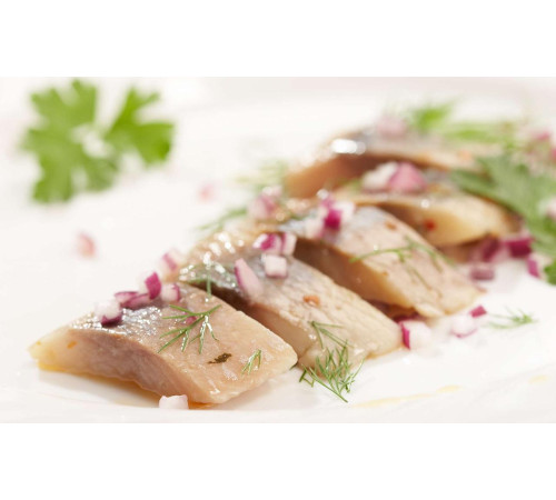 Дунайський оселедець малосольний, дунайка з Вилкове, ціла +-4 шт на 1кг (непатраний)