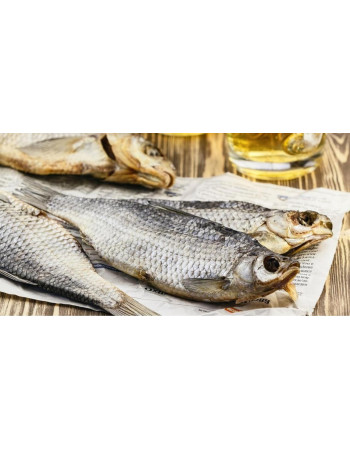 Вобла в'ялена, ікра 80%