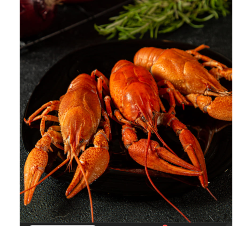 Раки охлажденные крупные до 15 шт/кг (90-110грамм/штука)