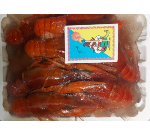 Раки вареные 0,5кг/уп, быстрого приготовления, шоковая заморозка, 15-17шт/упак