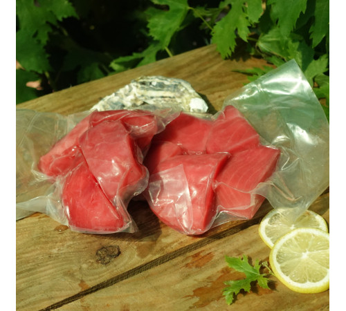 Порции тунца 500грамм, Премиум качество, с/м, вакуум