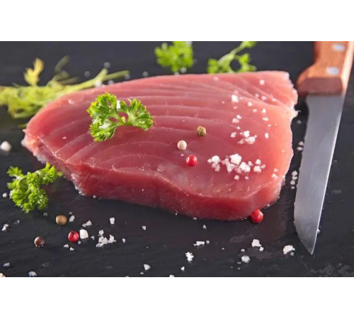 Порции тунца 500грамм, Премиум качество, с/м, вакуум