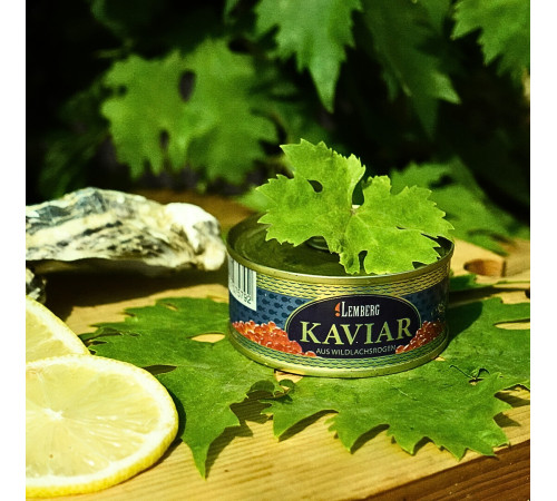 Икра красная горбуши TM Lemberg ALASKA GOLD, 95 грамм