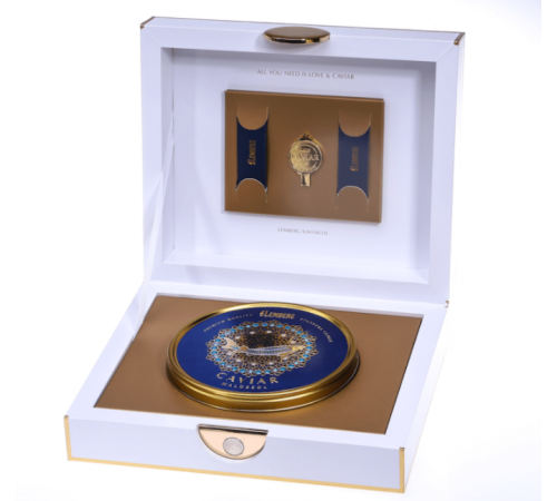 Осетровая черная икра AMUR ROYAL 500 грамм "Подарочная шкатулка"