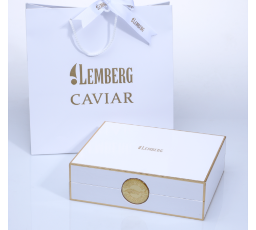 Осетровая черная икра AMUR ROYAL 500 грамм "Подарочная шкатулка"