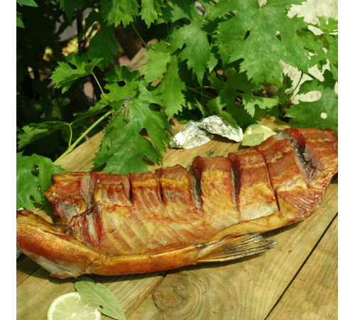 Балык толстолоба холодного копчения  (нарезаем куски вакуум +-0,5-0,7кг), цена за 1кг