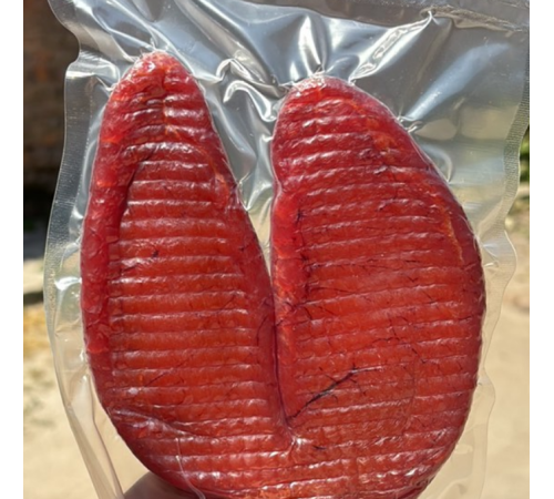 Ікра тріски в'ялена 500 грам, вакумна упаковка