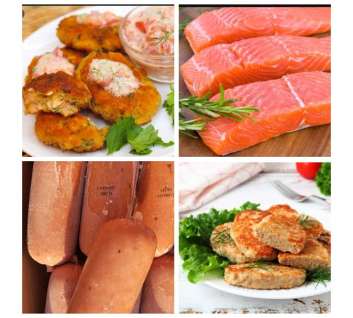 Фарш лосося