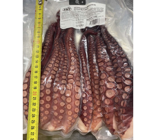 Щупальца осьминога вареные, вакуум 1 кг упаковка