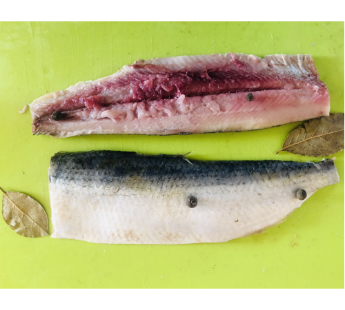 Филе дунайки на шкуре по вилковски (целое), 500 грамм