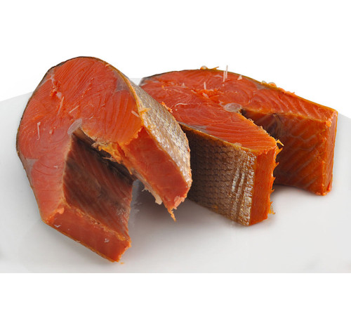 Кижуч дикий, 3,0 - 4,0кг, без голови (срібний лосось), ціна за 1кг