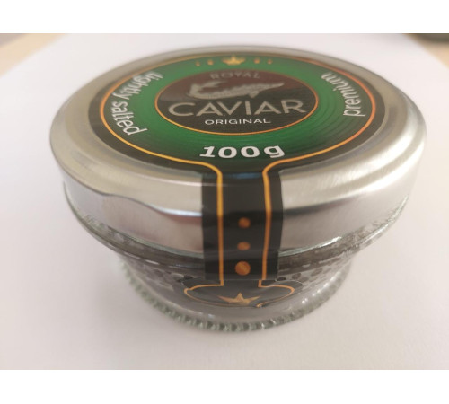 Икра зернистая осетровых ROYAL CAVIAR - PREMIUM - 100 грамм