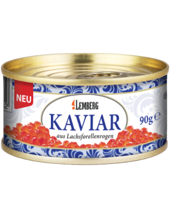 Ікра лососева форелі TM Lemberg з/б 90 грам