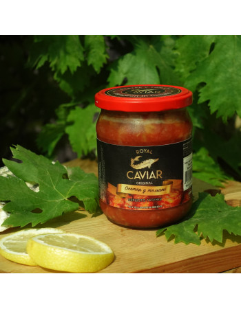 Осетр у томаті 500 грам