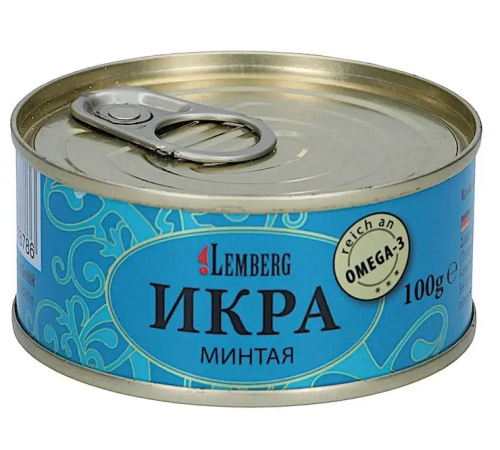 Ікра Мінтаю 100гр Лемберг