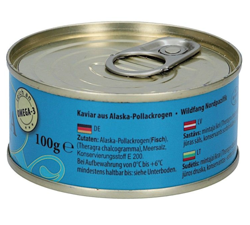 Ікра Мінтаю 100гр Лемберг