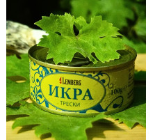 Ікра Тріски 100гр Лемберг
