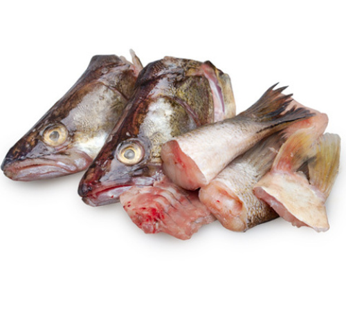 Суповий набір з судака (голова, хвіст, хребет), ваговий від 1 до 2кг