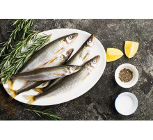 Корюшка балтійська свіжоморожена 12см+