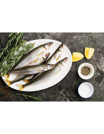 Корюшка балтійська свіжоморожена 12см+