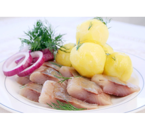 Дунайка малосольна (лодочка), з Вилкове, ціла  5-6 шт на +-1кг (патрана)