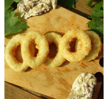 Кальмар кольца в панировке , 1кг
