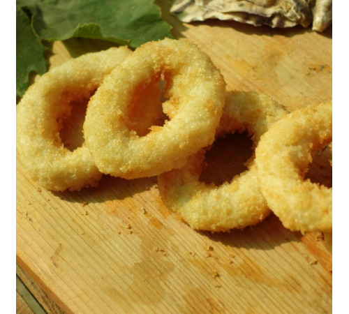 Кальмар кольца в панировке , 1кг