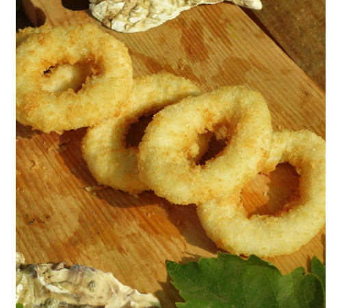 Кальмар кольца в панировке , 1кг