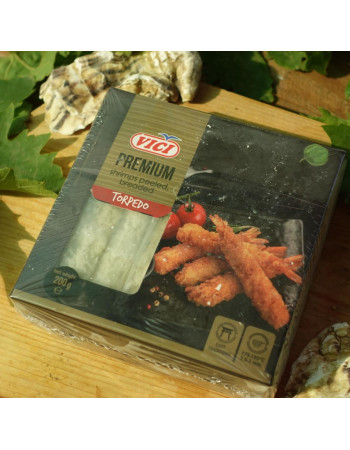 Креветки в паніруванні Vici Torpedo, 200 грам/упак