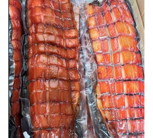 Юкола из лосося вяленая, размер 200 - 400гр/уп (вакуумная упаковка)