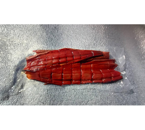 Юкола из лосося вяленая, размер 200 - 400гр/уп (вакуумная упаковка)