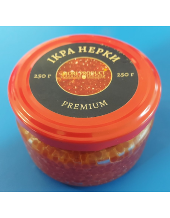 Ікра нерки Premium, США, 250 грамів