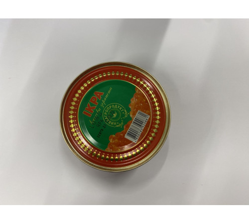 Икра красная лососевая, 130 грамм имитированная