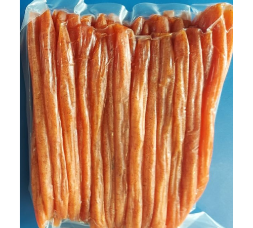 Кабаноси лососеві в'ялені 500 грам, вакумна упаковка