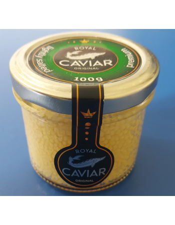 Икра стерляди альбиноса GOLD ROYAL CAVIAR PREMIUM 100 грамм