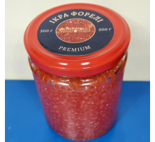 Ікра форелі закарпатська 500 грамів