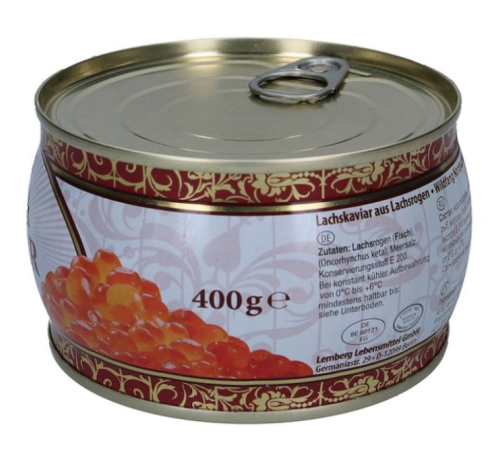 Икра кеты ТМ Lemberg - Лемберг ж/б 400 грамм